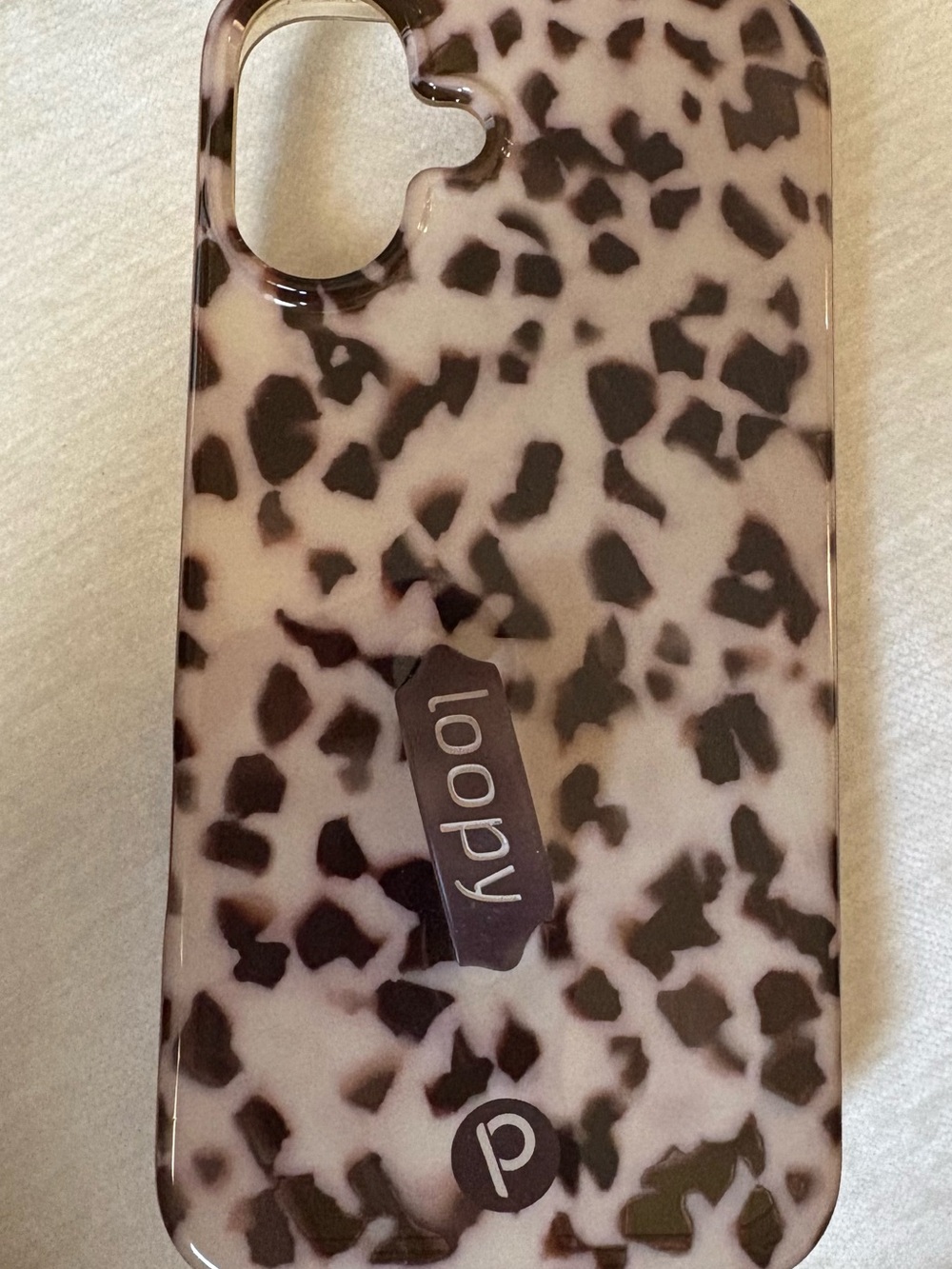Loopy Case Leopard Print iPhone 16 plus case